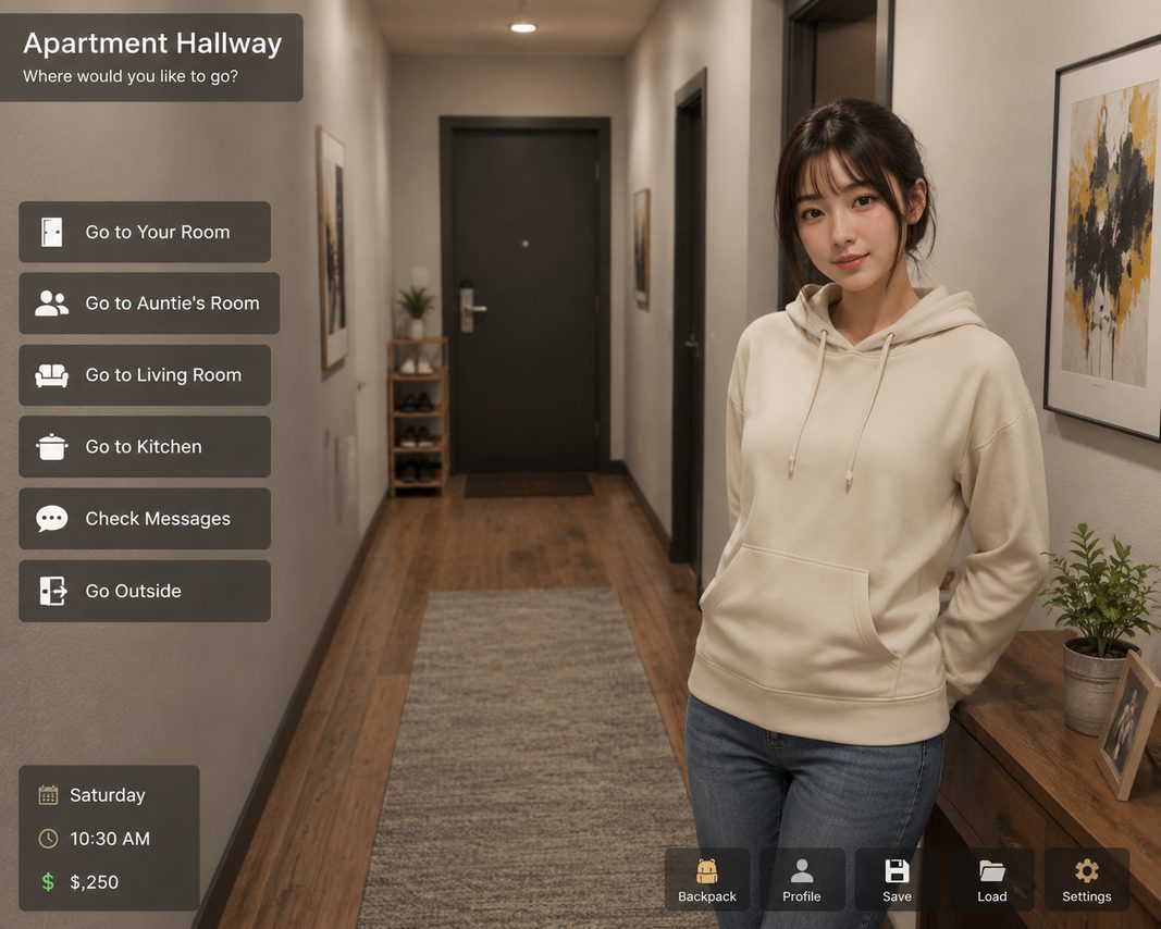我的可爱表姐 地图探索 展示图 3